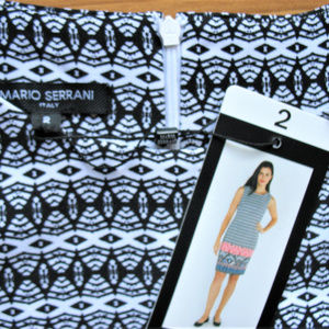 Mario Serrani Dresses - Mario Serrani Colorful Sleeveless Sheath Dress NWT Mario Serrani Dresses - Mario Serrani Colorful Sleeveless Sheath Dress NWT